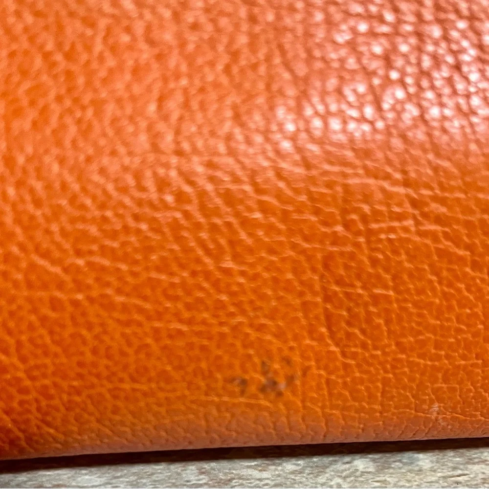 kate spade Orange Leather Satchel